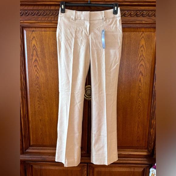 LOFT Pants - LOFT Womens ' Julie ' The Rivera Pants Khaki Size 0 Casual Wear Curvy